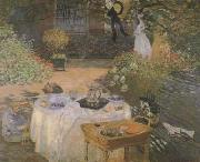 Claude Monet The lunch (san27) china oil painting reproduction